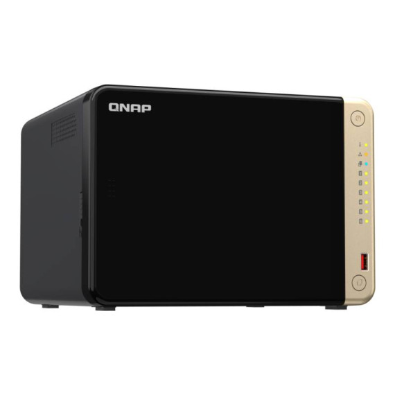 Serveur NAS QNAP TS-664-8G / INTEL CELERON N5095 / Noir