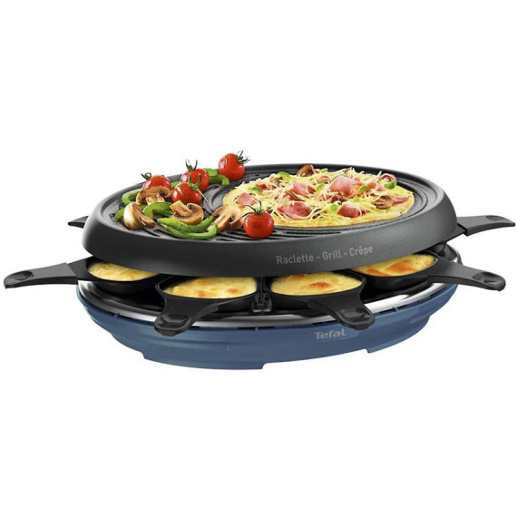 Raclette Grill Tefal 1050 W Bleu (RE310401)