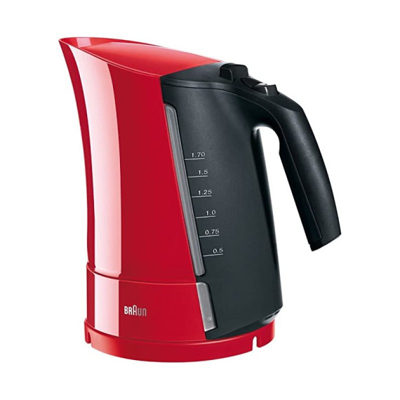 Bouilloire électrique Braun Multiquick 3 2200 W - Rouge