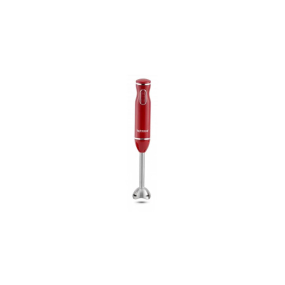 Mixeur Plongeant TECHWOOD 600 Watt - Pied Inox - Rouge