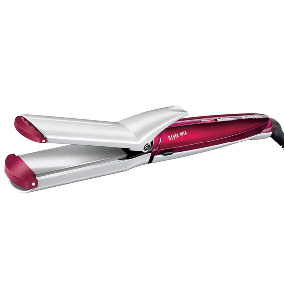 Lisseur BABYLISS MS22E Multi Styler 10 En 1 Céramique - Rouge  BABYLISS