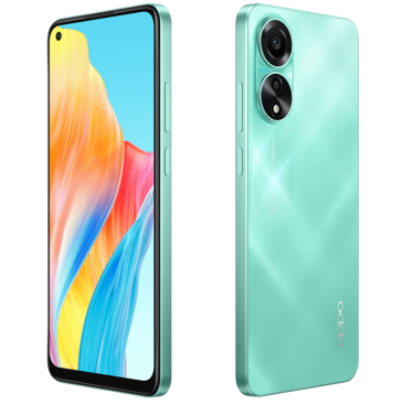 Smartphone Oppo A78 / 4G / 8 Go / 256 Go / AQUA VERT + Un Abonnement Offert