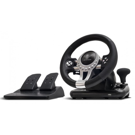 Ensemble volant + pédalier + levier de vitesse Spirit of Gamer Race Wheel Pro 2