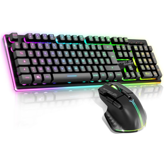 Ensemble Clavier et Souris Gamer SPIRIT OF GAMER ULTIMATE 600 - Noir