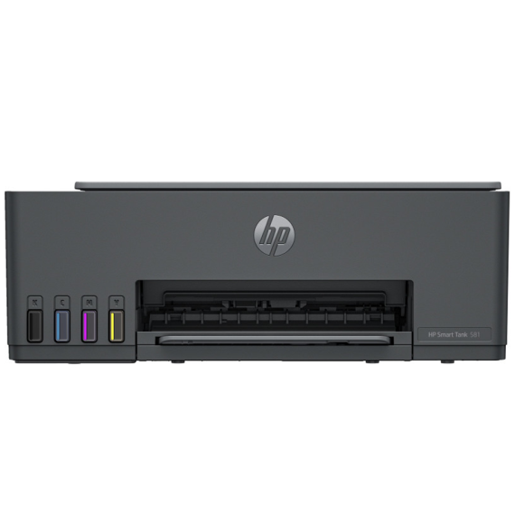 Imprimante HP 3en1 SMART TANK 581 COULEUR / WI-FI + 4 Bouteilles d'encre HP Incluses