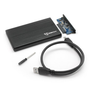 Boitier externe pour disque dur Interne 2.5" / USB 3.0 / Noir