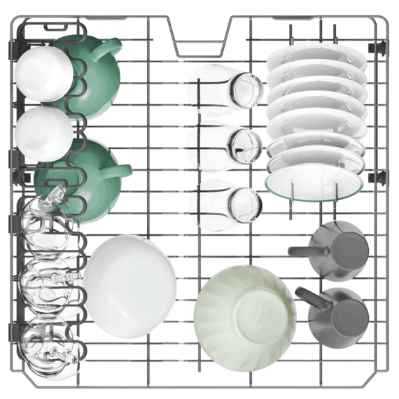 LAVE VAISSELLE CANDY ENCASTRABLE 13 Couverts - Blanc