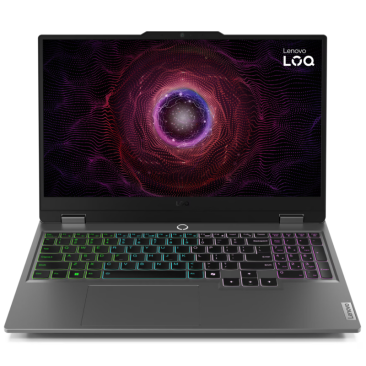 Pc Portable Gaming Lenovo LOQ 15ARP9 / Ryzen 7 7435HS / 12 Go DDR5 / 1 To SSD / Gris + Souris RVB Lenovo LOQ M100