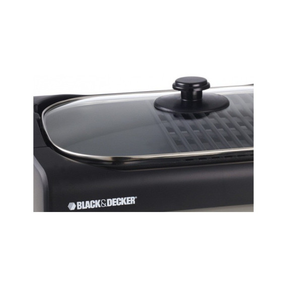 Barbecue avec couvercle Black + Decker LGM70