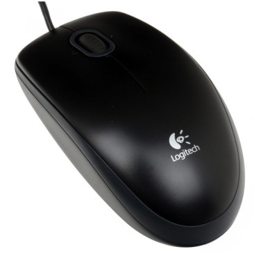 Souris Optique Logitech USB B100 - Noir