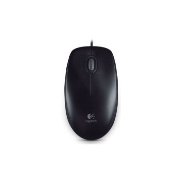 Souris Optique Logitech USB B100 - Noir