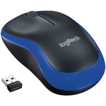 Souris Logitech Sans Fil M185 - Bleu