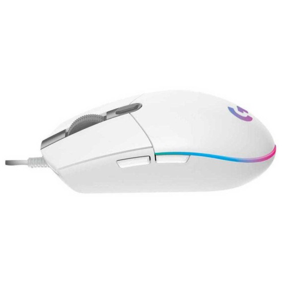 Souris Gaming Logitech G102 Lightsync - Blanc