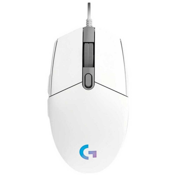 Souris Gaming Logitech G102 Lightsync - Blanc