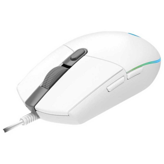 Souris Gaming Logitech G102 Lightsync - Blanc