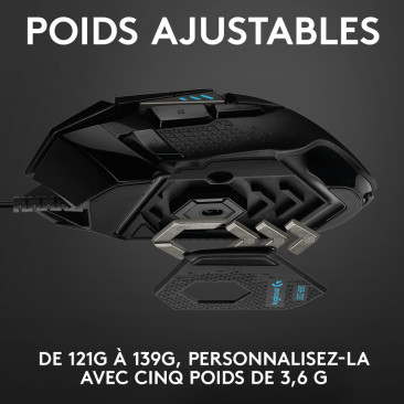 Souris filaire Gaming Logitech G502 Hero