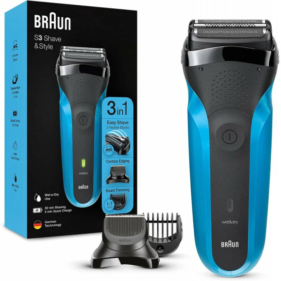 Rasoir BRAUN Rechargeable 310BT - Noir