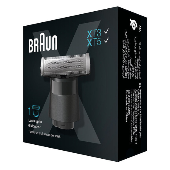 Lame de Rechange BRAUN Pour Rasoir Tondeuse série X - XT10