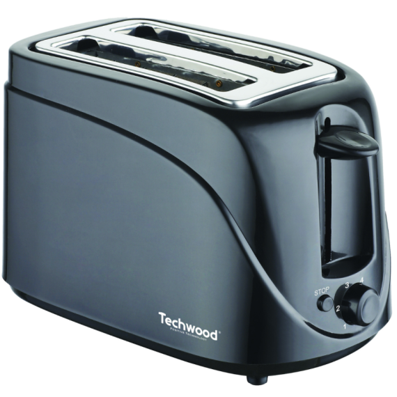 Grille Pain  TGP-246 2 Fentes TECHWOOD  700 W - Noir