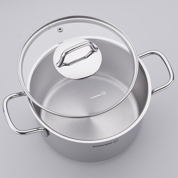 Faitout Korkmaz Perla A1655 20Cm - Inox