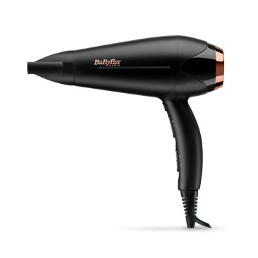 Sèche cheveux Babyliss Turbo Shine 2200 W - Noir & Gold (D570E)