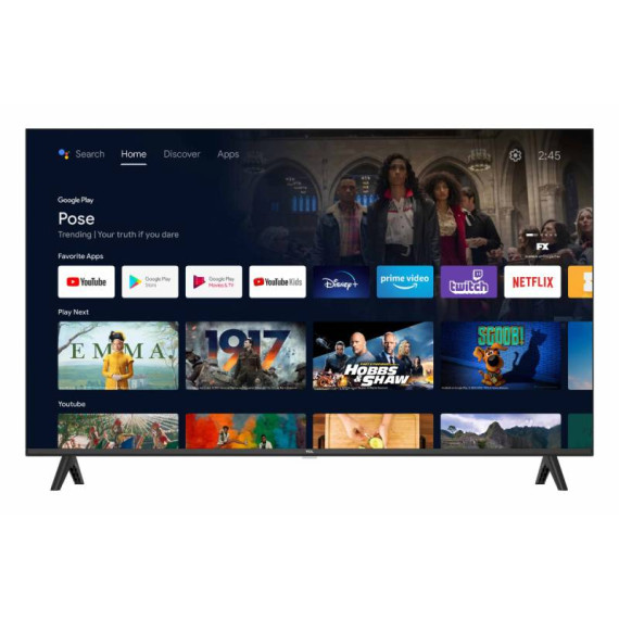 TV TCL 40S5400A Full HD HDR 40" / Smart TV / Android