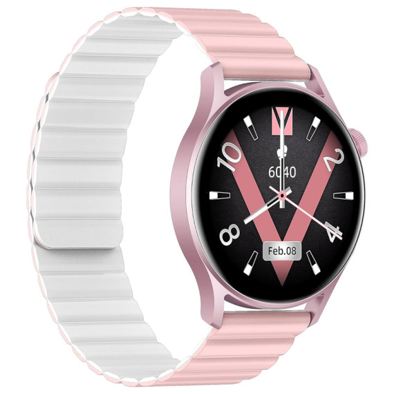 Montre Connectée Kieslect Lady Calling Watch Lora 2 - Rose