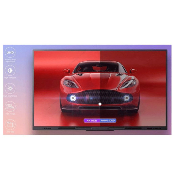 Ecran Interactif Telefunken EI-86T60P Tactile Avec Support Amovible