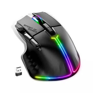 Souris Gamer sans fil Spirit of Gamer PRO M5 DARK - 8000 dpi