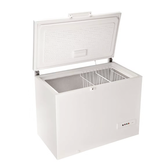 Congélateur Horizontal Ariston CS1A300H 312 Litres Defrost Blanc