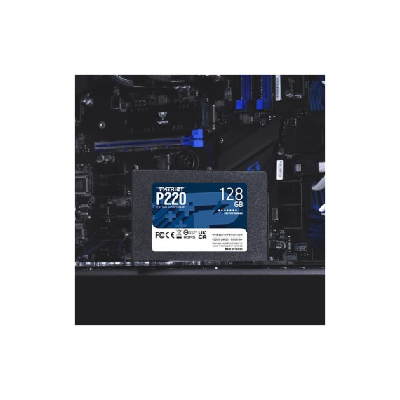 Disque Dur Interne Patriot SSD P220 SATA III 2.5  128 Go