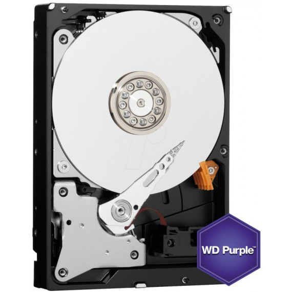 Disque Dur Interne 3.5" Pour Video Surveillance Western Digital Purple 8 To