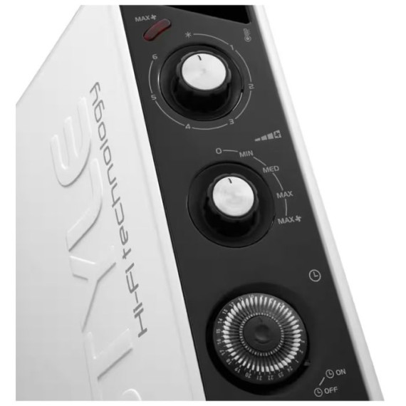 Convecteur Électrique DELONGHI HCX3220FTS 2000 Watts Blanc