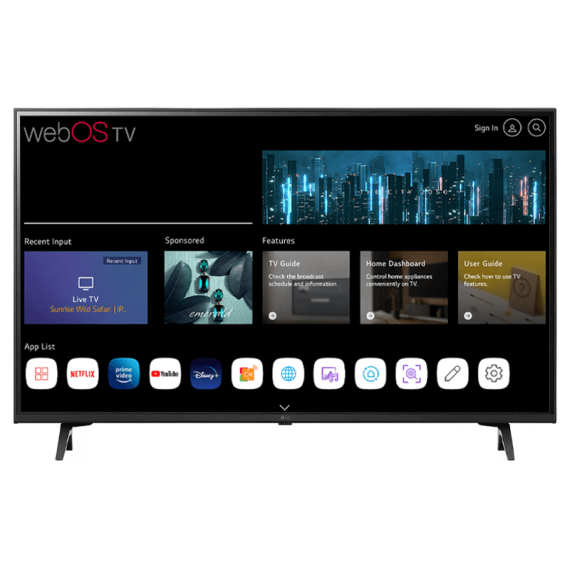 TELEVISEUR LG 65" UHD 4K UT80 SMART TV / 65UT80006LA