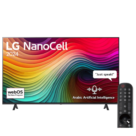 Téléviseur LG 55'' 4K UHD NANOCELL SMART TV / 55NANO80T6A