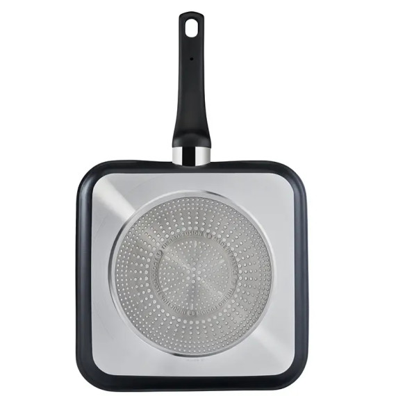 Poêle TEFAL Grille 26x26cm G2844032 - antiadhésif - Noir