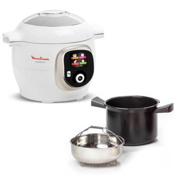Multicuiseur Intelligent MOULINEX Cookeo 6 Litres - Blanc