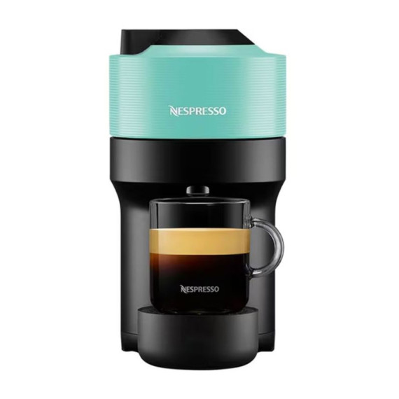 Machine à Café NESPRESSO Vertuo Pop 0.6 Litre 1300 W - Bleu Aqua