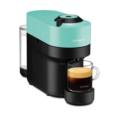Machine à Café NESPRESSO Vertuo Pop 0.6 Litre 1300 W - Bleu Aqua