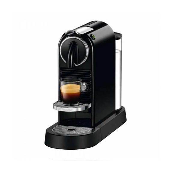 Machine à café Nespresso CitiZ D113 - Noir + 10 Capsules Nespresso Offertes