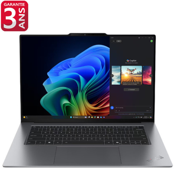 Pc Portable Lenovo ThinkPad X9-15 Gen 1 / Ultra 7 258 V / 32 Go / 1 To SSD / Windows 11 Pro / Gris