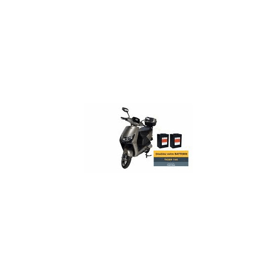 Moto électrique NOVAGO Tiger 140 - Gris