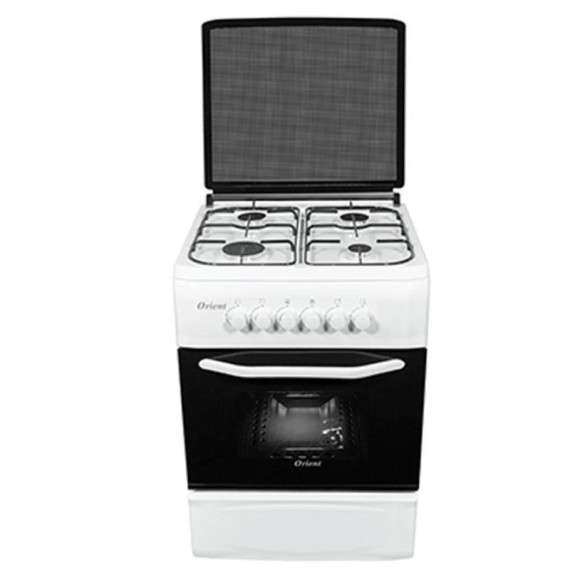 Cuisinière ORIENT OC-60-60EB-P 4 Feux 60cm - Blanc