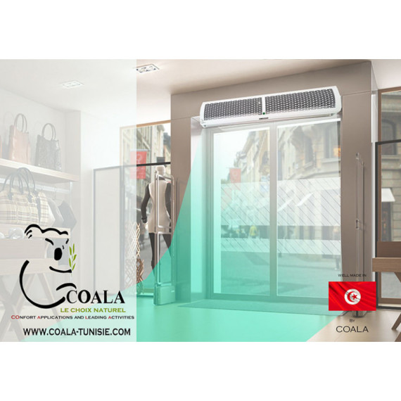 Rideau d’air Coala Froid 150cm - Blanc