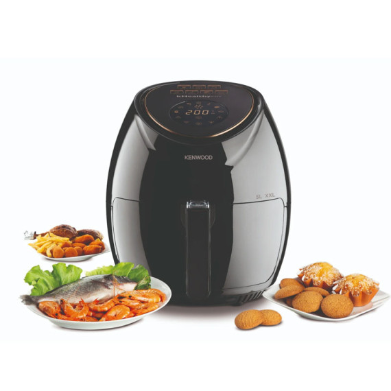 AIR FRYER Sans Huile Kenwood 5 Litres  Noir - HFP52-000BK