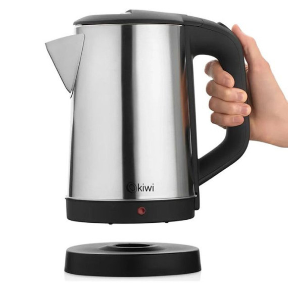 BOUILLOIRE KIWI ÉLECTRIQUE SANS FIL 2200W  1.7 L - INOX