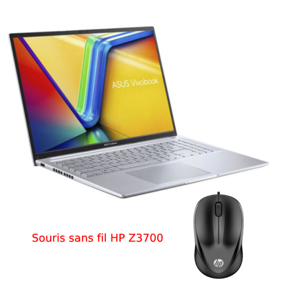 PC Portable ASUS Vivobook 16X i3 12è Gén 8Go 512Go SSD - Silver