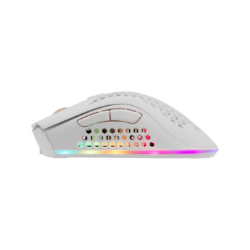 Souris Gaming sans fil White Shark LIONEL GM-5012 10 000 DPI - Blanc