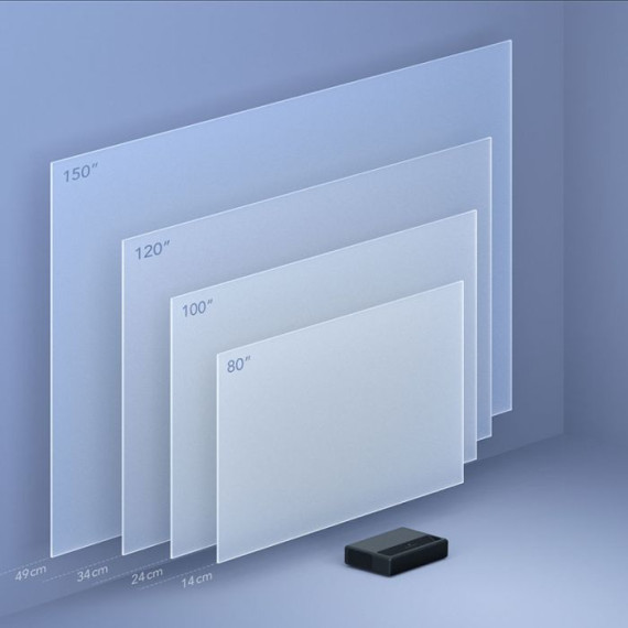 Vidéo Projecteur XIAOMI Mi 4K Laser 150 pouces - Noir