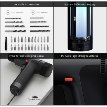 Perceuse à main Sans fil Xiaomi 12V Max Brushless Cordless Drill